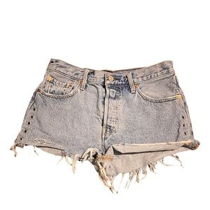 Women’s 501 LEVI’S denim shorts size 28